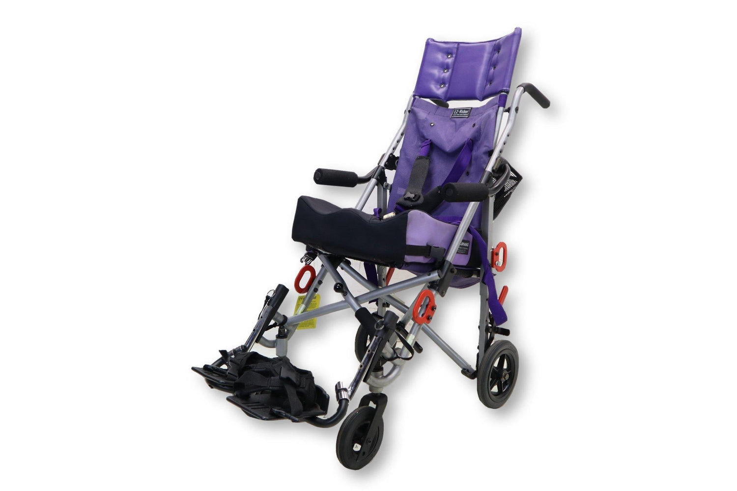 Convaid EZ-Rider 14 Special Needs Stroller Pediatric Wheelchair | 14" x 18" Seat | Collapsible Stroller-Mobility Equipment for Less