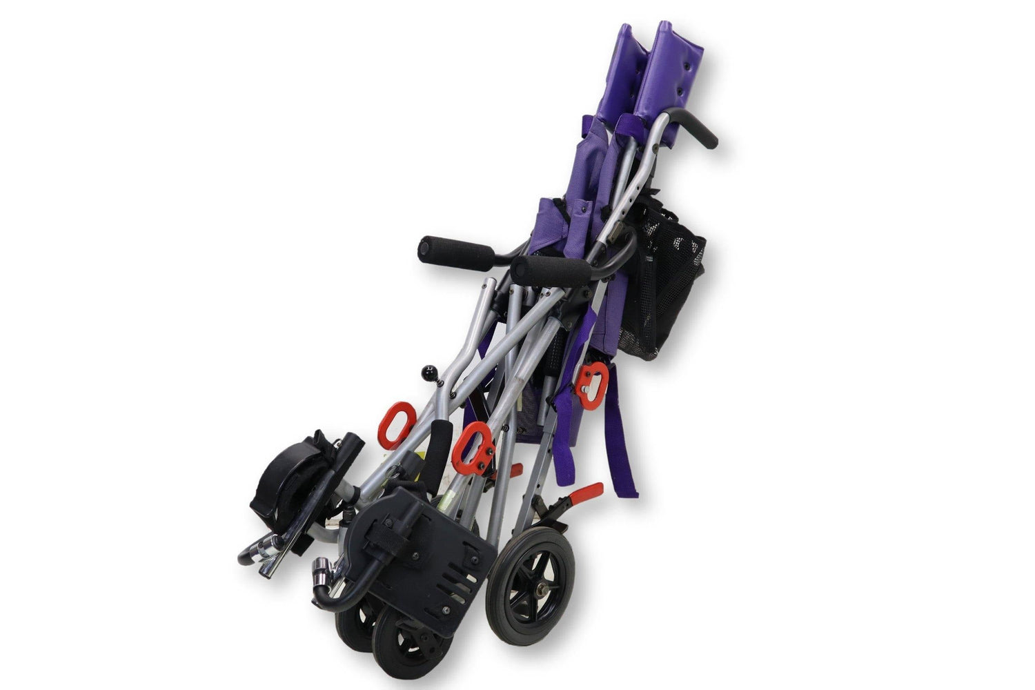 Convaid EZ-Rider 14 Special Needs Stroller Pediatric Wheelchair | 14" x 18" Seat | Collapsible Stroller-Mobility Equipment for Less