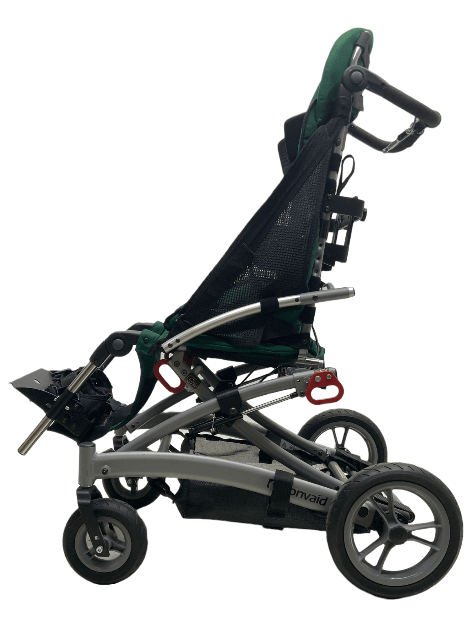 Convaid Rodeo 14 Pediatric Stroller with Tilt | 14" x 14" Seat | Foldable Stroller | Quick-Release Wheels - Mobility Equipment for Less