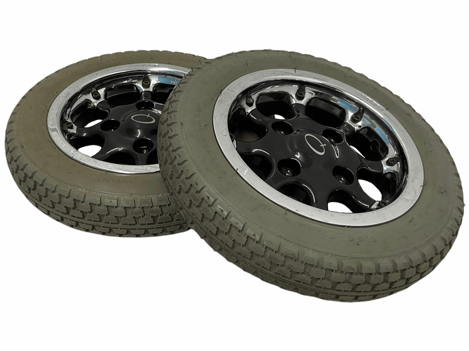 Drive Wheel Assembly for Quickie S636, S646, S646E, S626 Power Chairs | Primo Power Plant | 124579 | 14" x 3" | Certified Pre-Owned-Mobility Equipment for Less