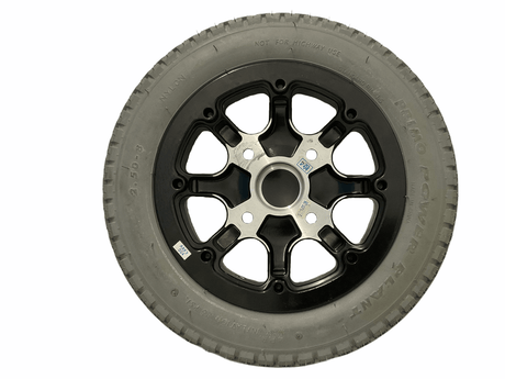 Drive Wheel Assembly for Quickie S636, S646, S646E, S626 Power Chairs | Primo Power Plant | 124579 | 14" x 3" | Certified Pre-Owned-Mobility Equipment for Less