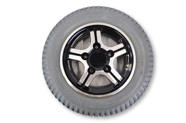 Drive Wheel for Pride Mobility Quantum 600, 6000, and R-4000 Power Chairs | Primo PowerTrax WHLASMB1769 | 14" x 3" | Certified Pre-Owned-Mobility Equipment for Less