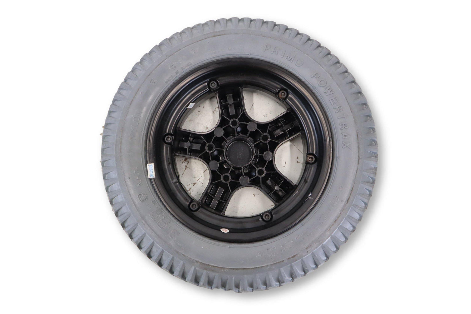 Drive Wheel for Pride Mobility Quantum 600, 6000, and R-4000 Power Chairs | Primo PowerTrax WHLASMB1769 | 14" x 3" | Certified Pre-Owned-Mobility Equipment for Less