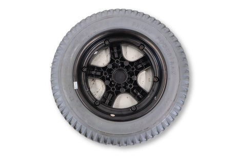 Drive Wheel for Pride Mobility Quantum 600, 6000, and R-4000 Power Chairs | Primo PowerTrax WHLASMB1769 | 14" x 3" | Certified Pre-Owned-Mobility Equipment for Less