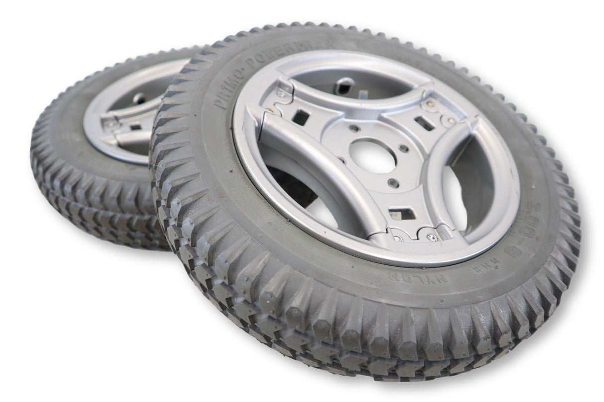 Drive wheels for Permobil C300, C500, M300, M500, and Other Power Chairs | 14" x3" (3.00 -8) | 1822977-Mobility Equipment for Less