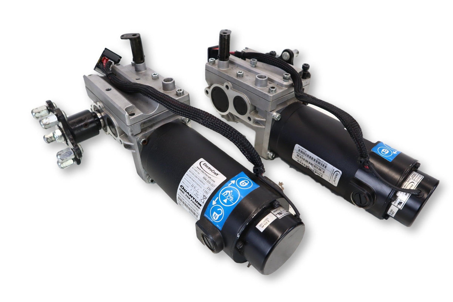 ElectroCraft Motors For Quantum 600e, Quantum 600, Quantum 640, Quantum 610, Quantum R-4000 Power Chairs | DRVASMB1903, DRVASMB1904-Mobility Equipment for Less