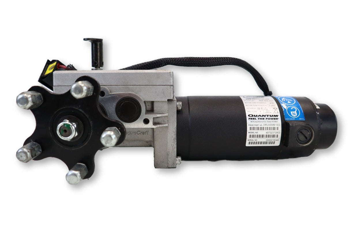 ElectroCraft Motors For Quantum 600e, Quantum 600, Quantum 640, Quantum 610, Quantum R-4000 Power Chairs | DRVASMB1903, DRVASMB1904-Mobility Equipment for Less