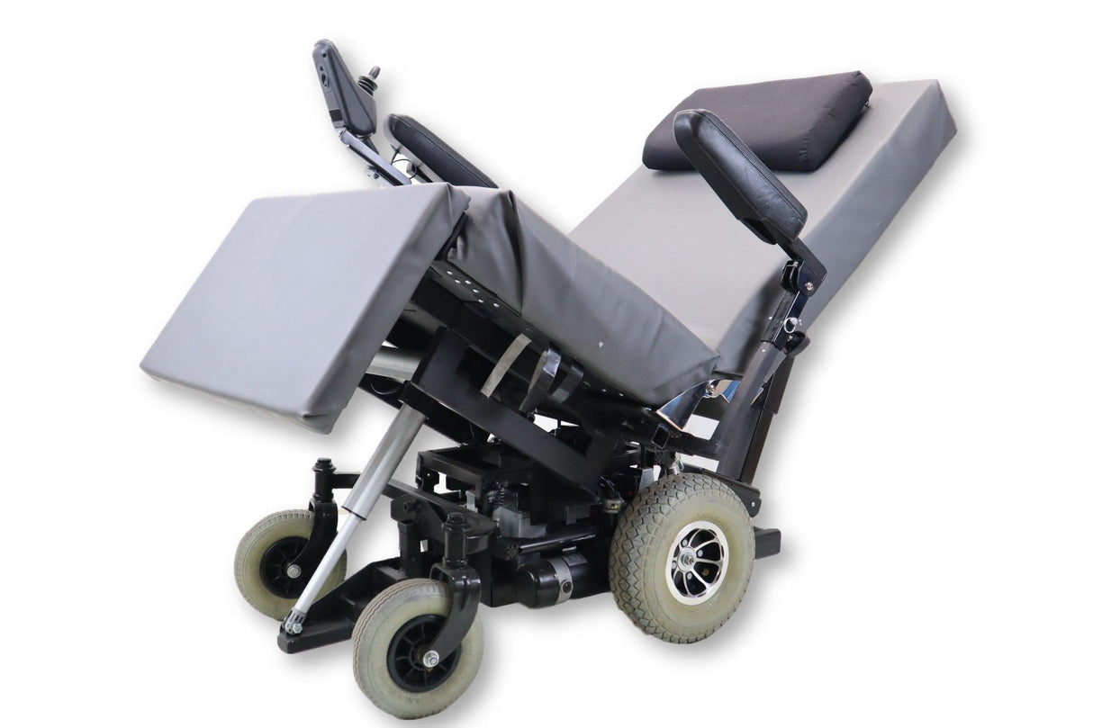ErgoQuest Zero Gravity Power Wheelchair | Tilt | Recline | Power Legs | 28" x 21" Seat-Mobility Equipment for Less