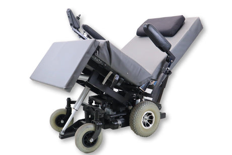ErgoQuest Zero Gravity Power Wheelchair | Tilt | Recline | Power Legs | 28" x 21" Seat-Mobility Equipment for Less