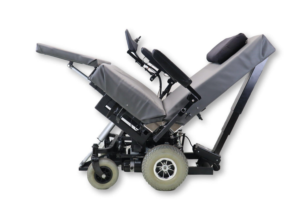 ErgoQuest Zero Gravity Power Wheelchair | Tilt | Recline | Power Legs | 28" x 21" Seat-Mobility Equipment for Less