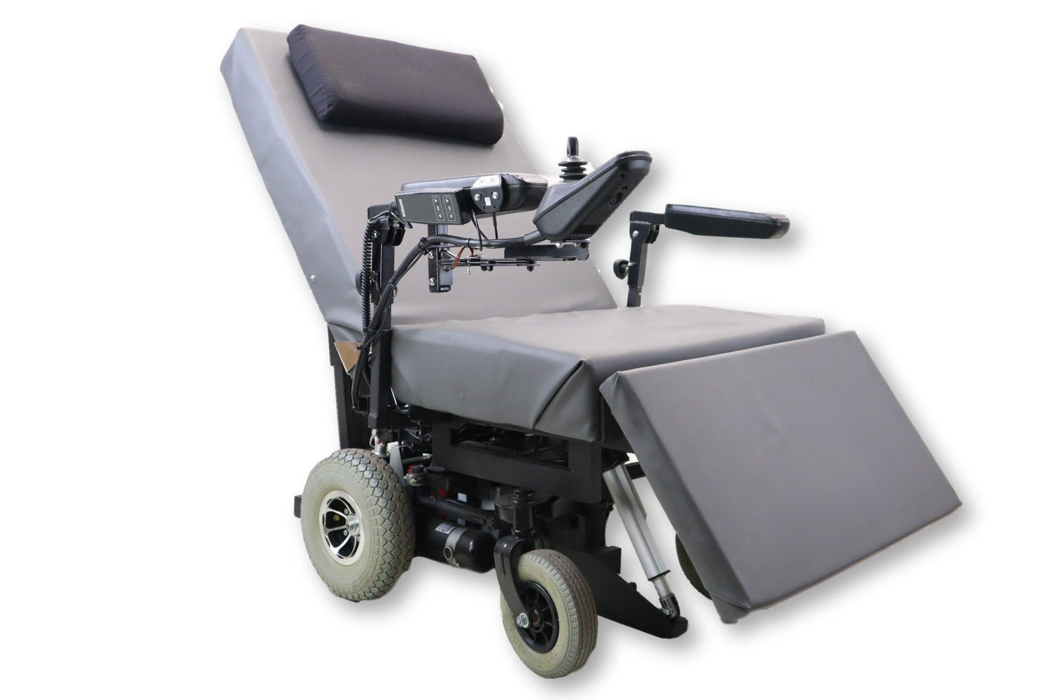ErgoQuest Zero Gravity Power Wheelchair | Tilt | Recline | Power Legs | 28" x 21" Seat-Mobility Equipment for Less