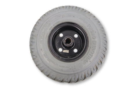 Flat-Free Drive Wheel Assembly for Jazzy 610, 1103, 1107, 1113, 1113 ATS, Select & J6 | Primo Durotrap 10" x 3" Tires | WHLASMB1418-Mobility Equipment for Less
