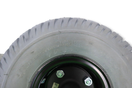 Flat Free Drive Wheels & Tire for Jet 3 Electric Wheelchair | (10" x 3" , 260 x 85) PRIMO Durotrap Replacement Wheel Assembly | WHLASMB1410-Mobility Equipment for Less