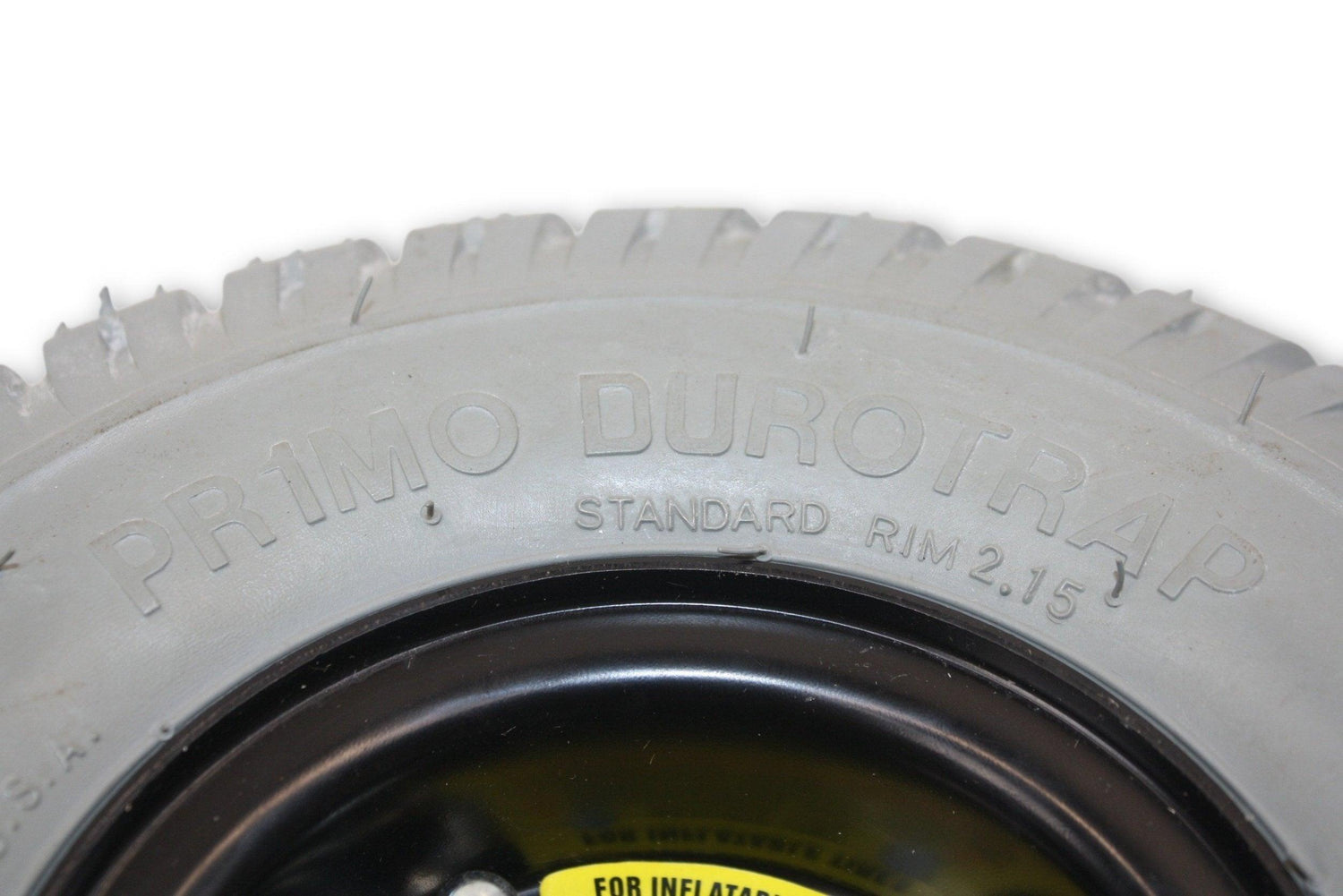 Flat Free Wheel Assembly for Jazzy Select Electric Wheelchairs| Primo Durotrap Tires | 10" x 3" | WHLASMB1664, WHLASMB1728-Mobility Equipment for Less