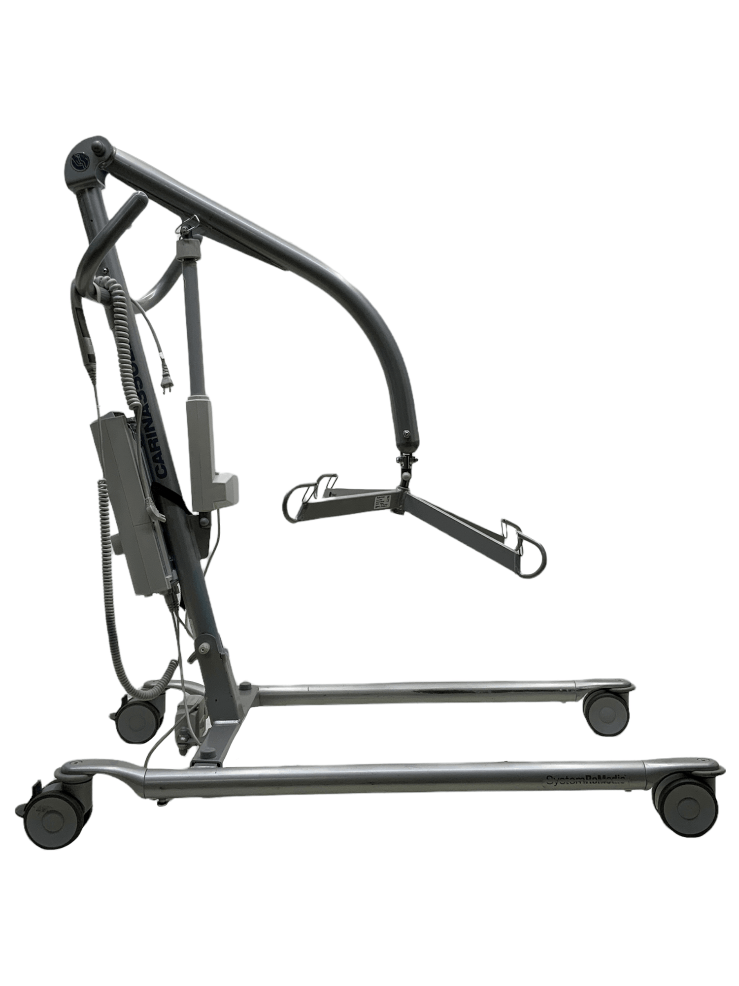 handicare carina 350ee patient lift lowered