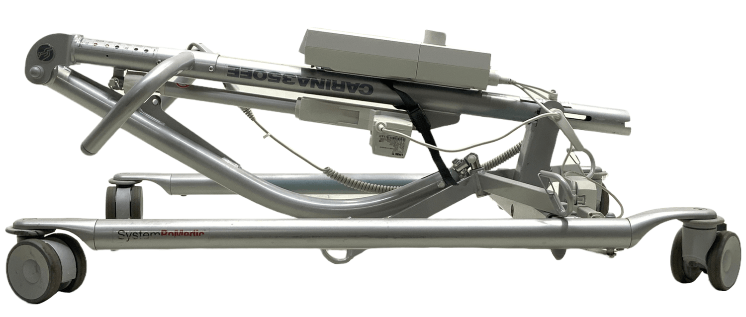 handicare carina 350ee patient lift folded