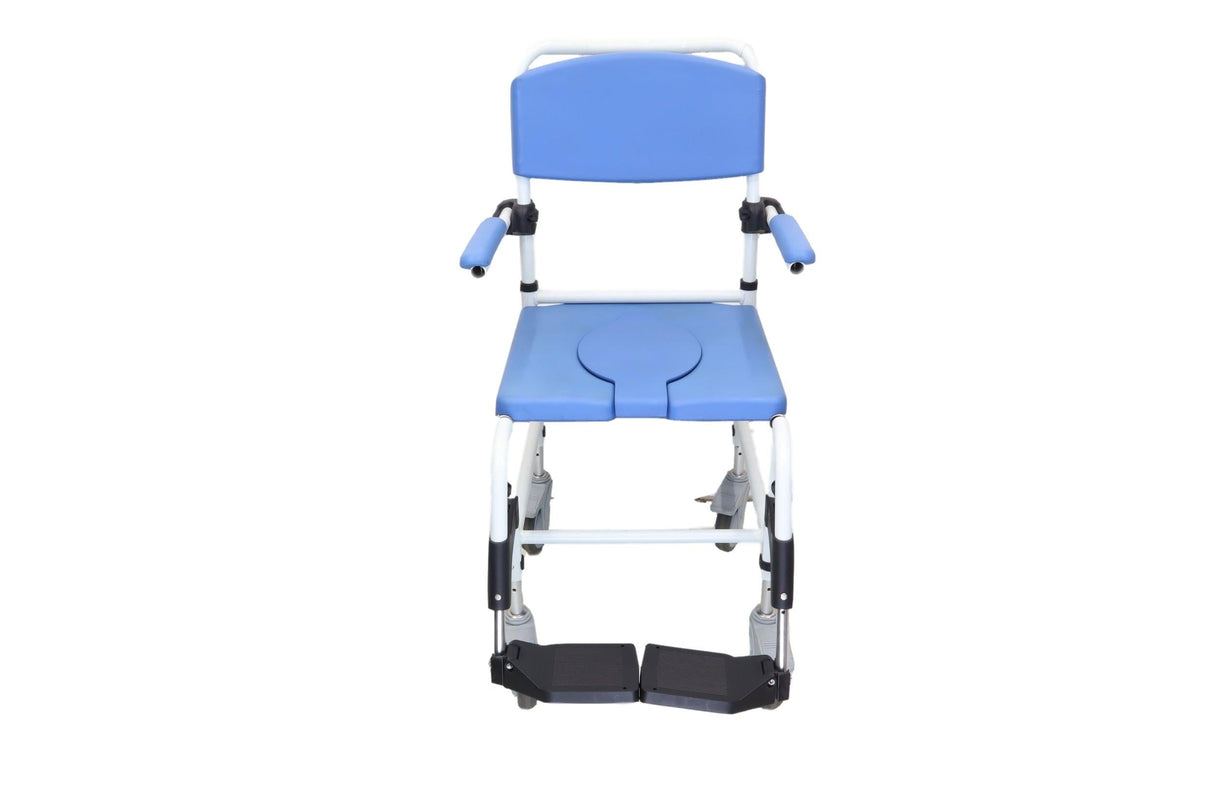 Healthline Ezee Life 180 Aluminum Shower Chair Commode-Mobility Equipment for Less