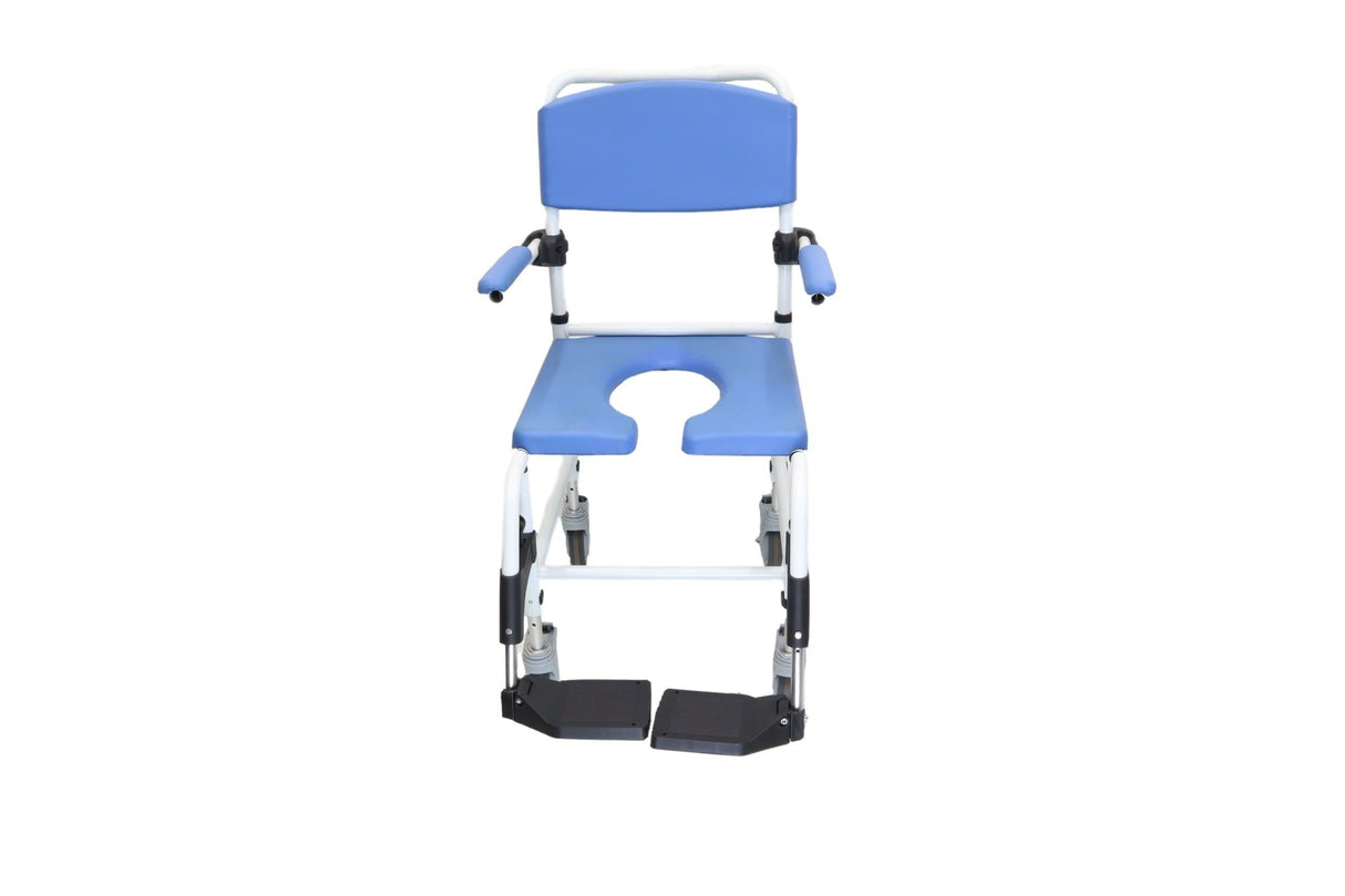 Healthline Ezee Life 180 Aluminum Shower Chair Commode-Mobility Equipment for Less