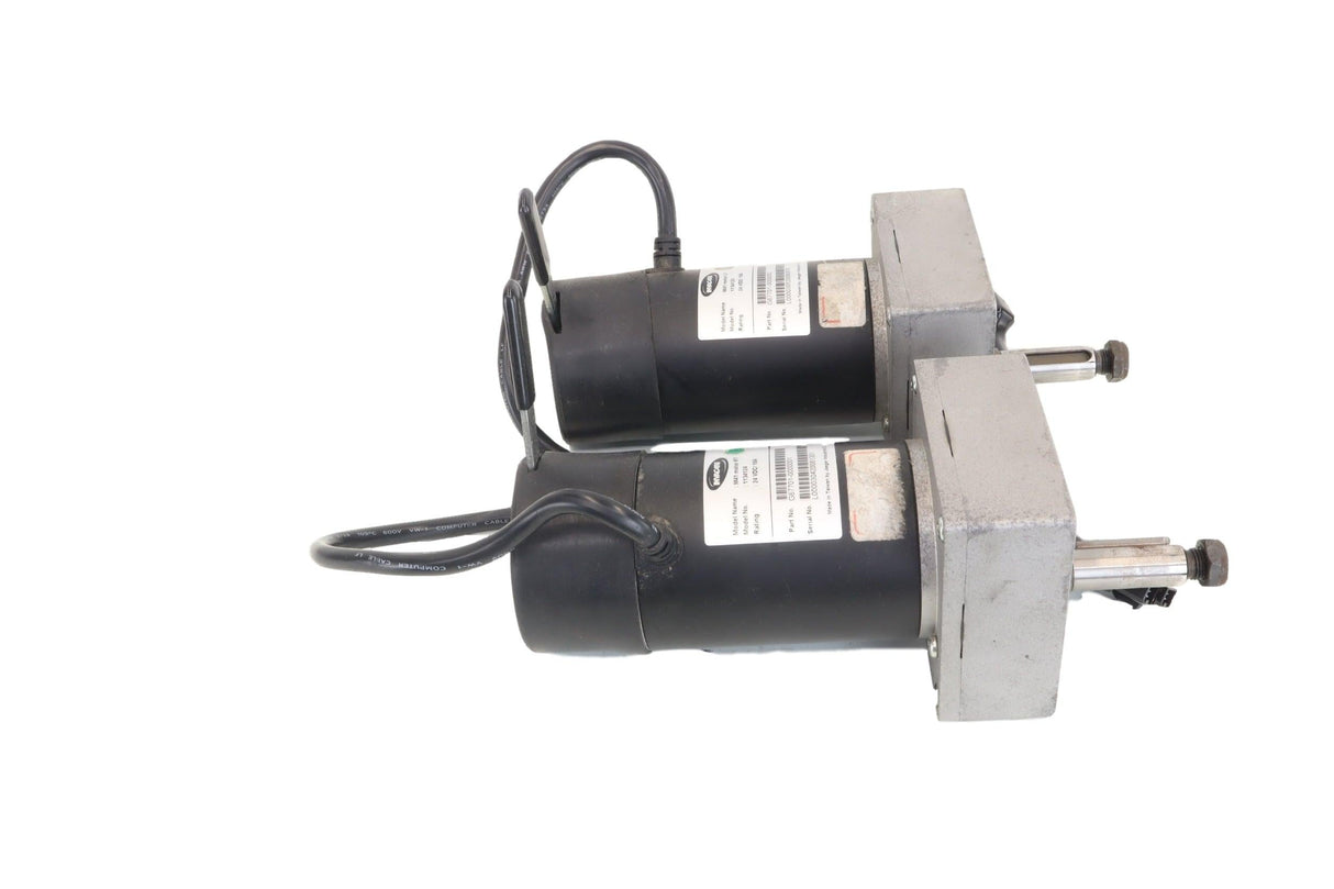 left side view of motors for the Invacare M41 power chair