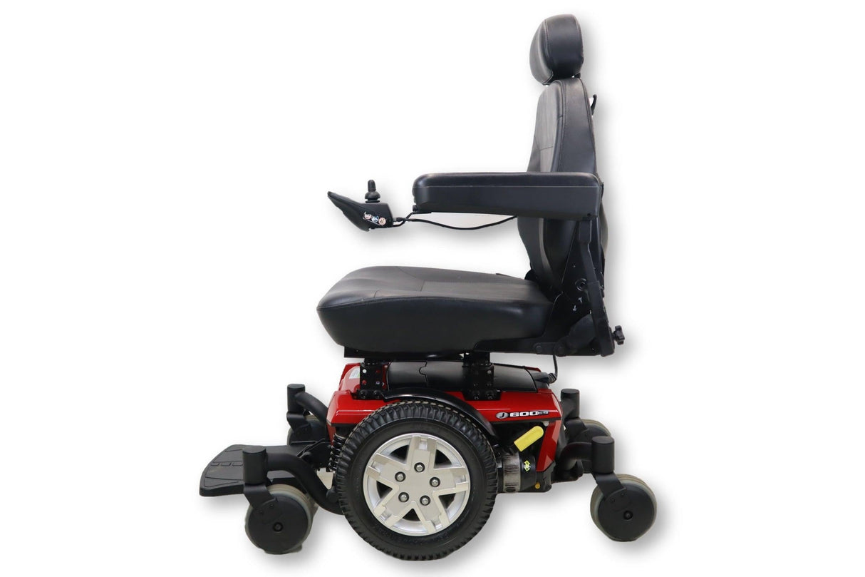 Jazzy 600 ES Electric Powered Wheelchair | 21" x 21" Seat | 300 lbs. Weight Capacity-Mobility Equipment for Less