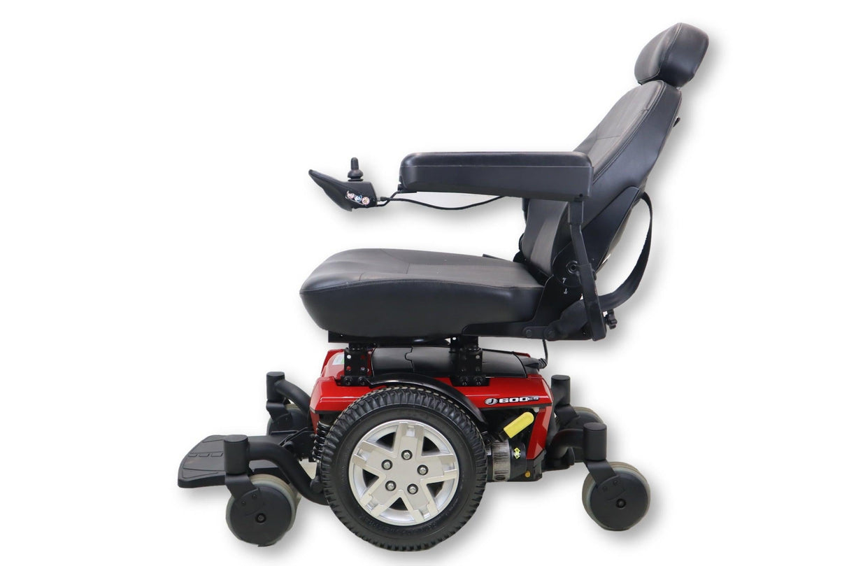 Jazzy 600 ES Electric Powered Wheelchair | 21" x 21" Seat | 300 lbs. Weight Capacity-Mobility Equipment for Less