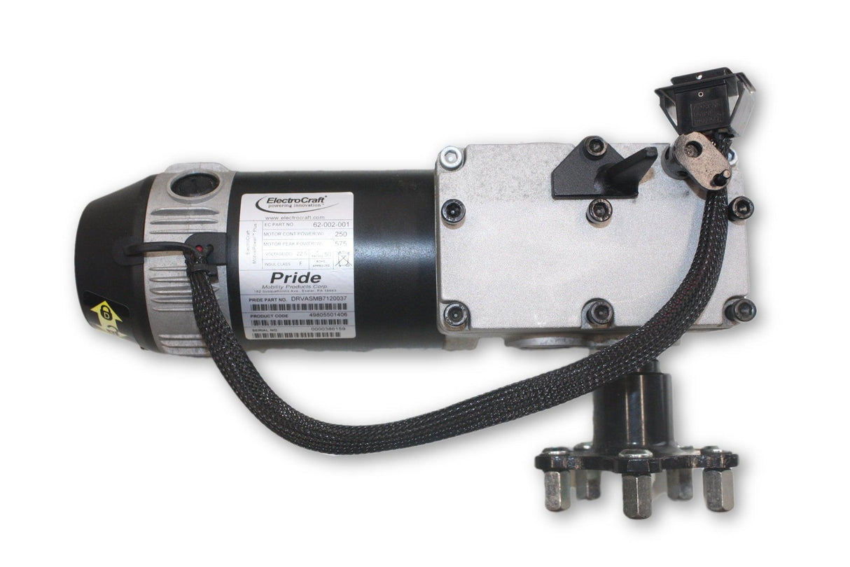 Jazzy 600 ES Power Chair ElectroCraft Left & Right Motors | DRVASMB7120036 | DRVASMB7120037 | 62-001-001 | 62-002-001-Mobility Equipment for Less