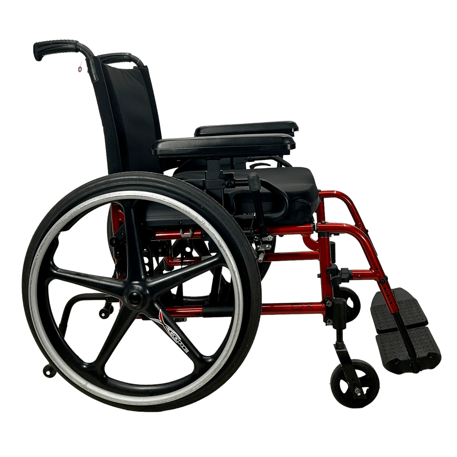 Ki Mobility Catalyst 5 Folding Manual Wheelchair | 18 x 19 Seat | Like New! - Mobility Equipment for Less