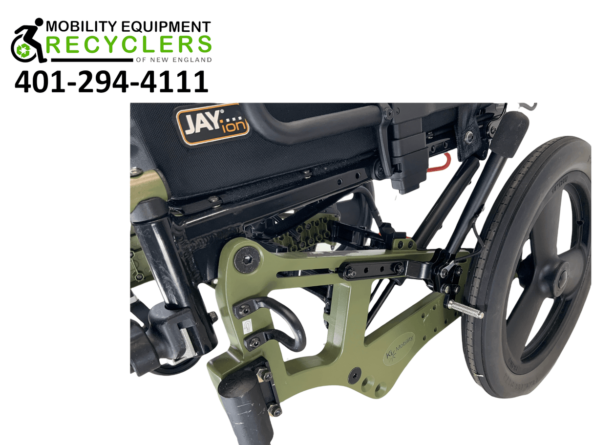 Ki Mobility Liberty FT Tilt In Space Tilt-In-Space Manual Wheelchair | Transit Kit, Height Adjustable Armrest, Contoured Backrest-Mobility Equipment for Less