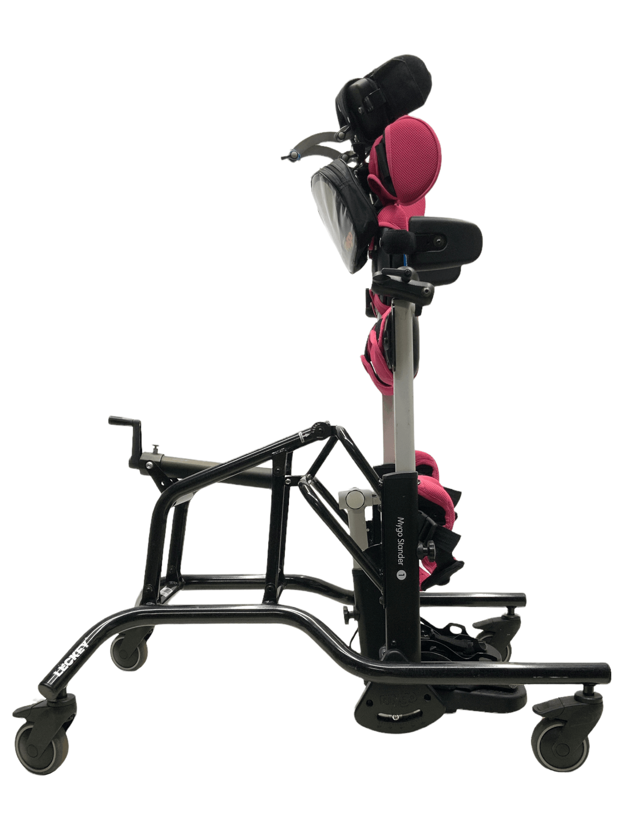 leckey mygo stander 1 pink pediatric stander upright