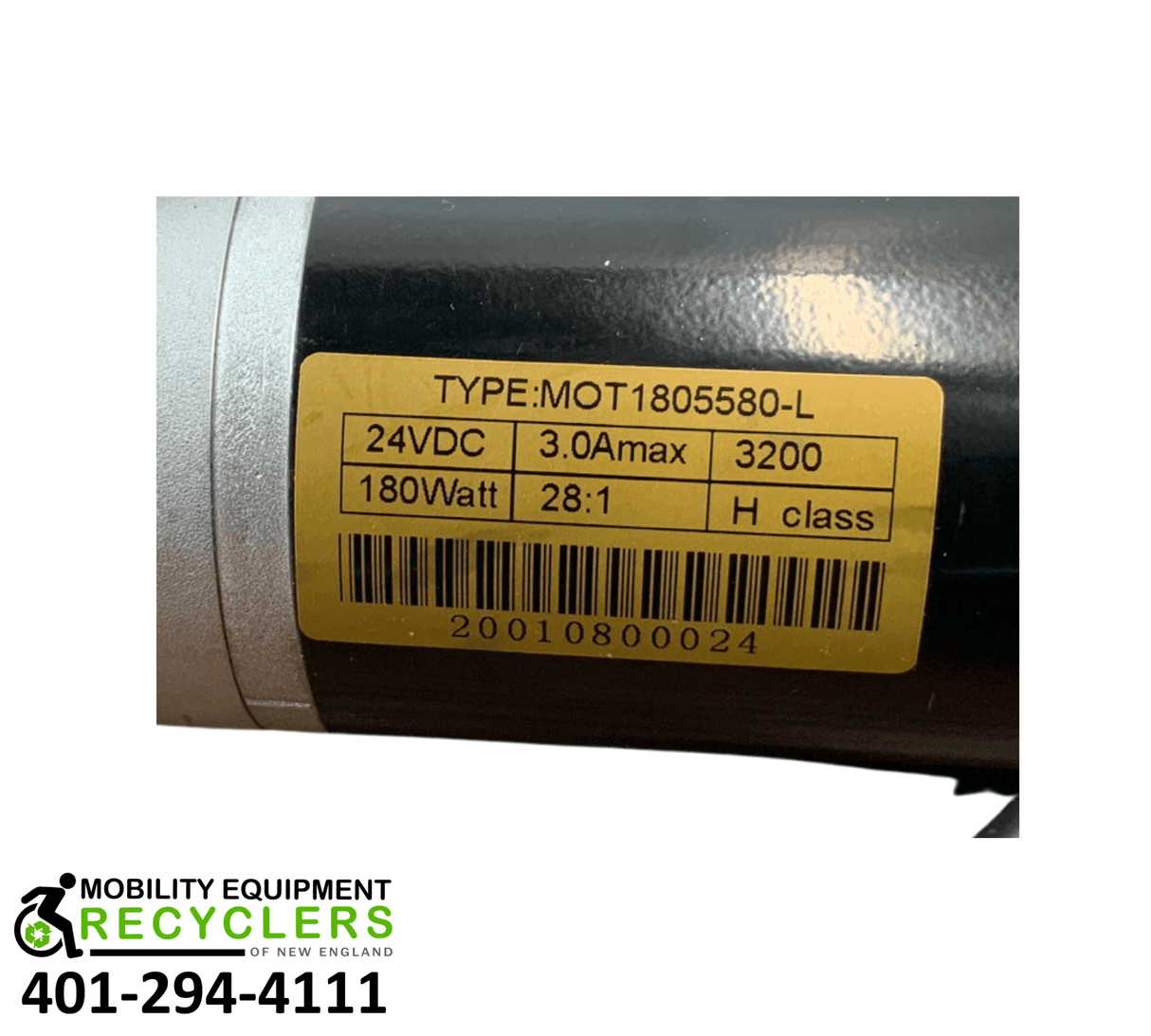 Left & Right Motors for Pride Mobility Jazzy Passport Power Wheelchairs | MOT1805580-L | MOT1805579-ABK1-R | MOT1706086 | MOT1706085-Mobility Equipment for Less