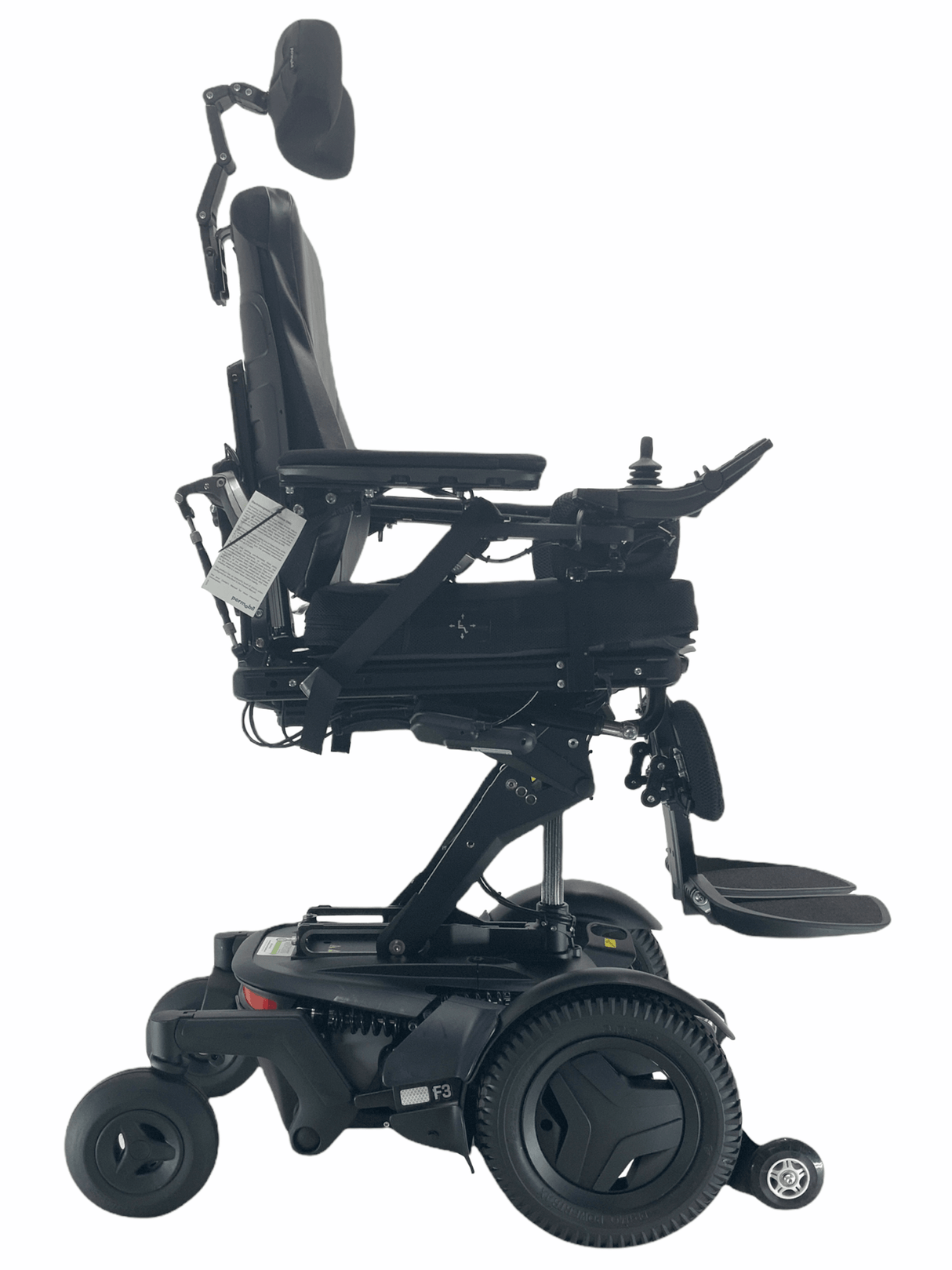 Like-New 2020 Permobil F3 Rehab Power Chair | 17" x 20" Seat | Seat Elevate, Tilt, Recline, Power Legs | Only 3 Miles!-Mobility Equipment for Less