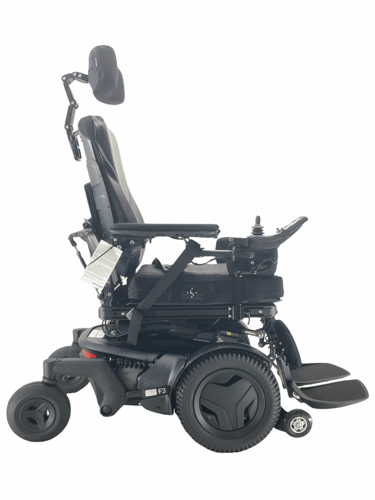 Like-New 2020 Permobil F3 Rehab Power Chair | 17" x 20" Seat | Seat Elevate, Tilt, Recline, Power Legs | Only 3 Miles!-Mobility Equipment for Less
