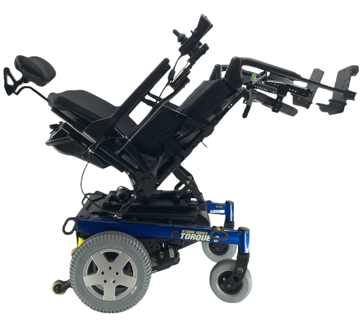 Like-New Invacare Storm Series Torque 3 Rehab Power Chair | 22 x 19 Seat | Tilt, Recline-Mobility Equipment for Less