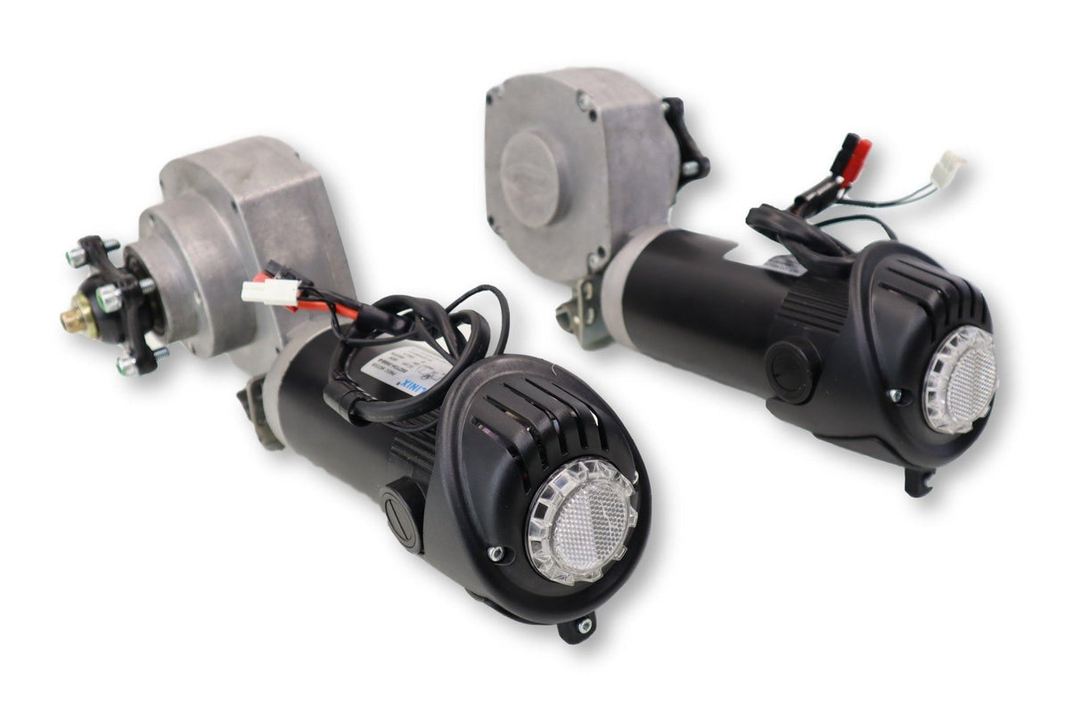 Motor Assembly For Permobil M300 | Left & Right Drive Motors | 313934 | 313935 | 80ZY24-350D-B | 82-20160800111 | 82-20160800110 | LINIX Replacement Motor & Gearbox Assembly-Mobility Equipment for Less