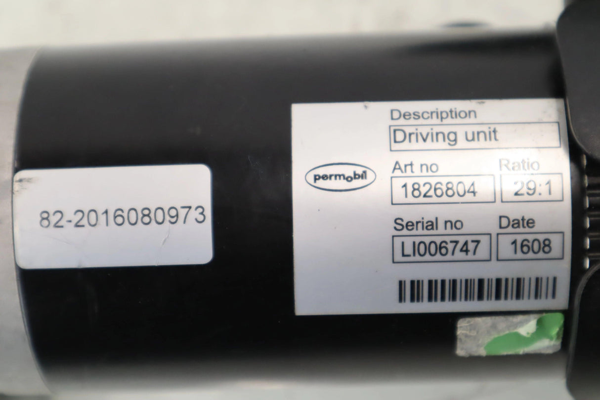 Motor Assembly For Permobil M300 | Left & Right Drive Motors | 313934 | 313935 | 80ZY24-350D-B | 82-20160800111 | 82-20160800110 | LINIX Replacement Motor & Gearbox Assembly-Mobility Equipment for Less