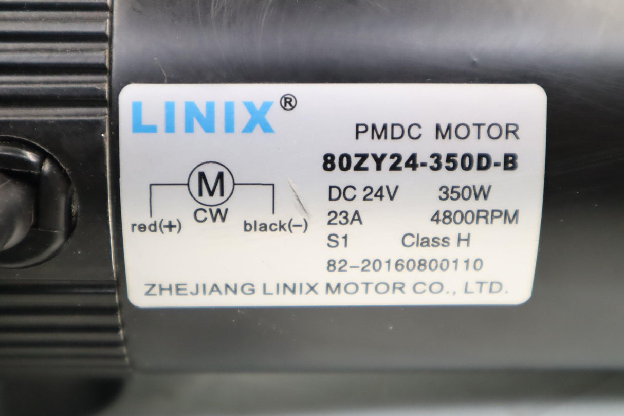 Motor Assembly For Permobil M300 | Left & Right Drive Motors | 313934 | 313935 | 80ZY24-350D-B | 82-20160800111 | 82-20160800110 | LINIX Replacement Motor & Gearbox Assembly-Mobility Equipment for Less