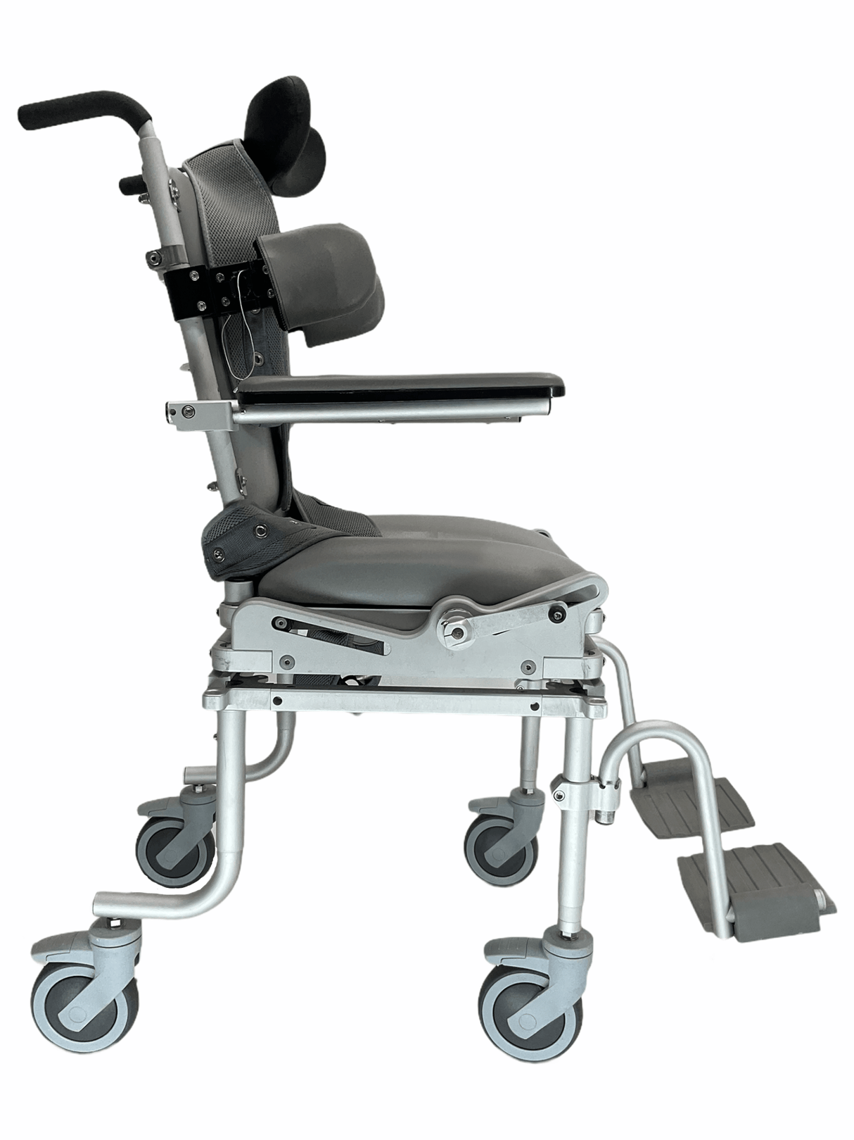 Multichair 6000TILT Commode Shower Bench | Tilting, Disassemble, & Removable Leg Rests-Mobility Equipment for Less
