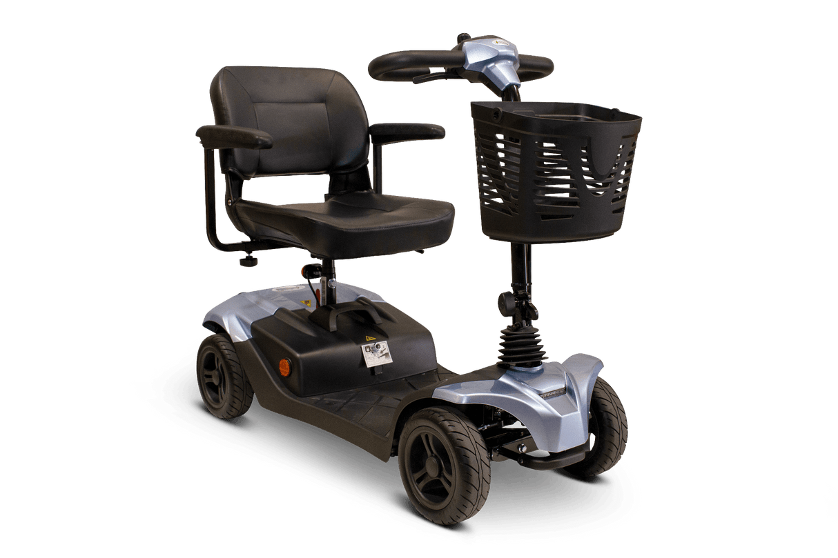 New E-Wheels EW-M41 4-Wheel Mobility Scooter | Lightweight & Portable | 350 LBS Weight Capacity-Mobility Equipment for Less