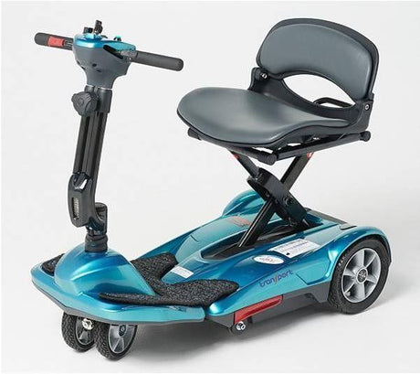 New EV Rider TranSport M 4-Wheel Folding Mobility Scooter | Max Speed 3.8 MPH | 250 LBS Weight Capacity-Mobility Equipment for Less