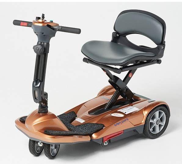 New EV Rider TranSport M 4-Wheel Folding Mobility Scooter | Max Speed 3.8 MPH | 250 LBS Weight Capacity-Mobility Equipment for Less