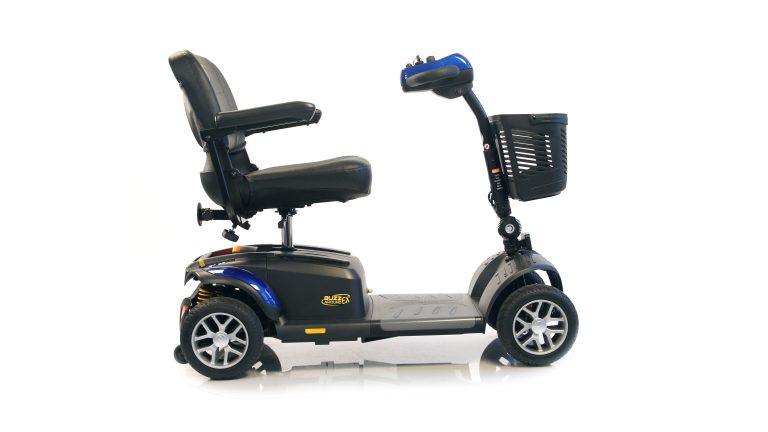 New Golden Technologies Buzzaround EX 4-Wheel Full Size Mobility Scooter | Max Speed 5 MPH | 350 LBS Weight Capacity-Mobility Equipment for Less
