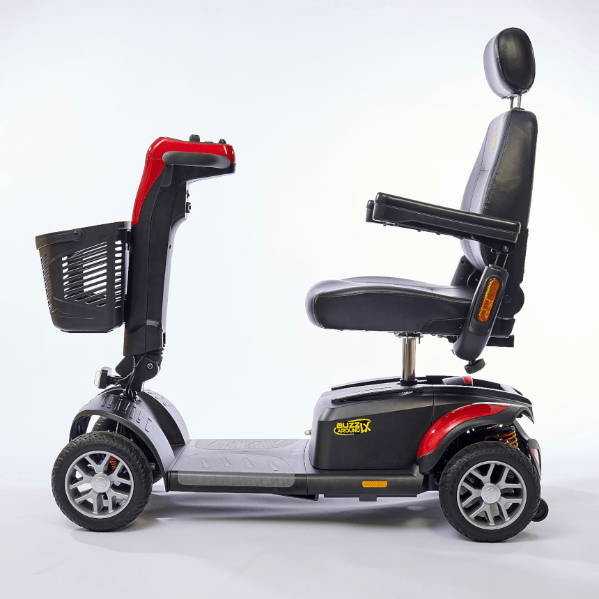New Golden Technologies Buzzaround LX 4-Wheel Full Size Mobility Scooter | Max Speed 5 MPH | 375 LBS Weight Capacity-Mobility Equipment for Less