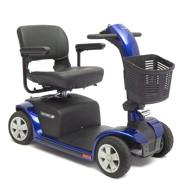 New Pride Mobility Victory 9 4-Wheel Mobility Scooter | Max Speed 5.3 MPH | 300 LBS Weight Capacity-Mobility Equipment for Less