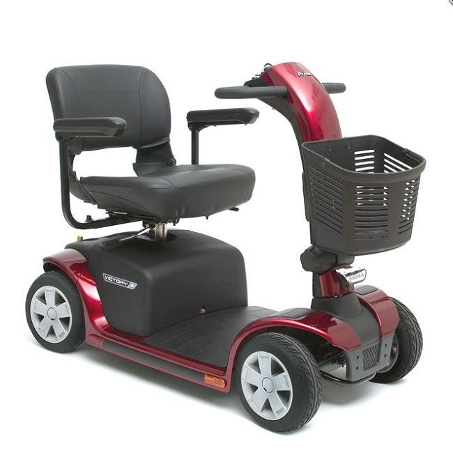 New Pride Mobility Victory 9 4-Wheel Mobility Scooter | Max Speed 5.3 MPH | 300 LBS Weight Capacity-Mobility Equipment for Less