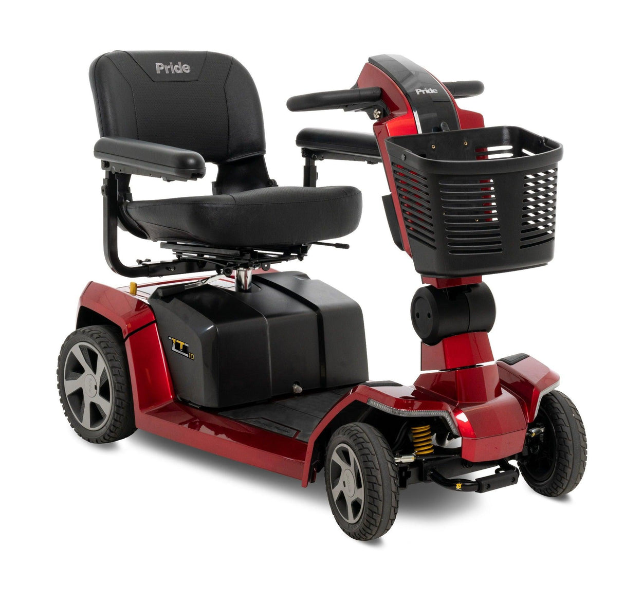 New Pride Mobility Zero Turn 10 (ZT10) 4-Wheel Mobility Scooter | Max Speed 7 MPH | 400 LBS Weight Capacity-Mobility Equipment for Less