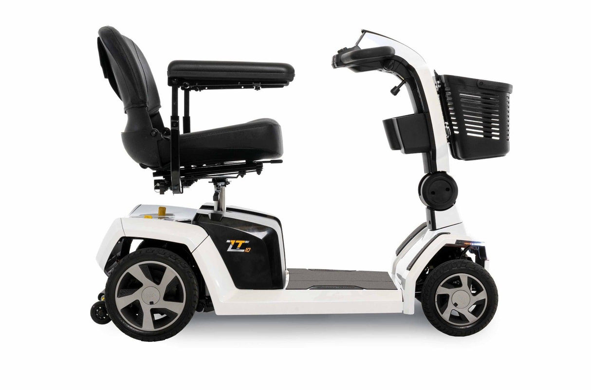 New Pride Mobility Zero Turn 10 (ZT10) 4-Wheel Mobility Scooter | Max Speed 7 MPH | 400 LBS Weight Capacity-Mobility Equipment for Less
