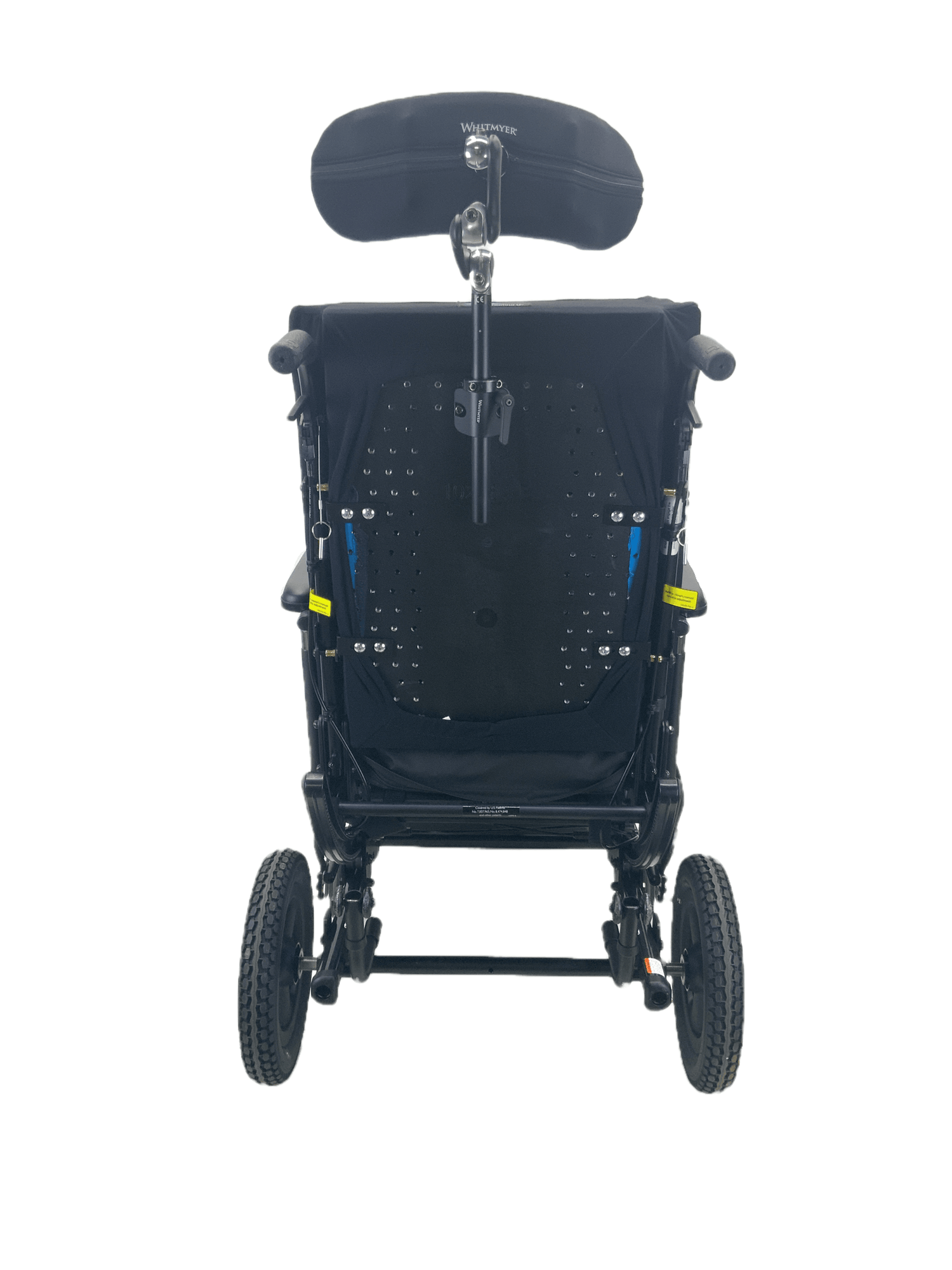 New Quickie Iris Tilt-In-Space Manual Wheelchair | 18 x 18 Inches | Legbox, Thigh Supports, Abductor Pad, Removable Activity Tray-Mobility Equipment for Less