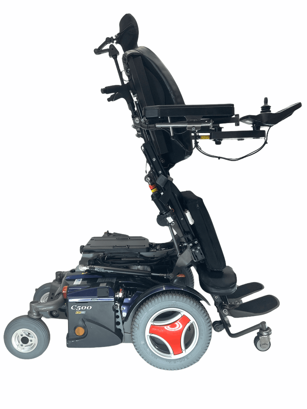 Permobil C500 Rehab Power Chair | 19x14 Seat | Tilt, Recline, Power Legs, Seat Elevate, Vertical Standing, Anterior Tilt-Mobility Equipment for Less