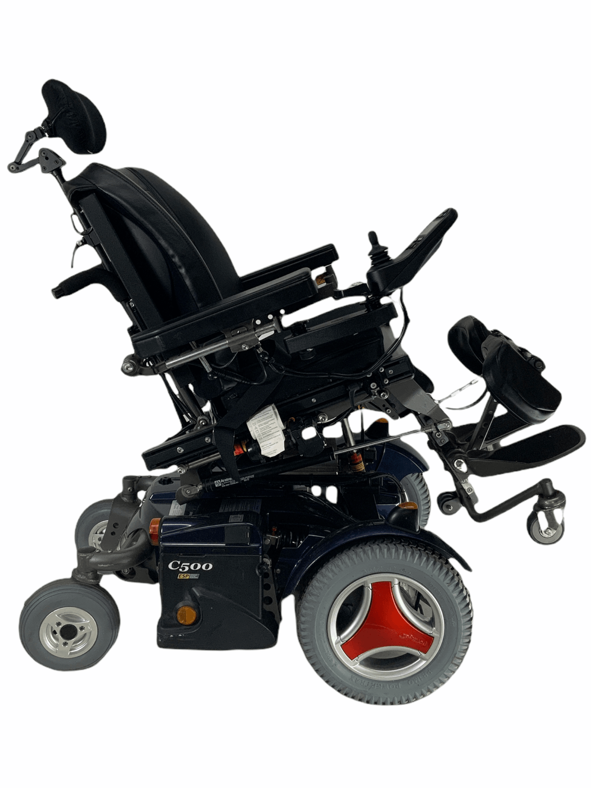 Permobil C500 Rehab Power Chair | 19x14 Seat | Tilt, Recline, Power Legs, Seat Elevate, Vertical Standing, Anterior Tilt-Mobility Equipment for Less