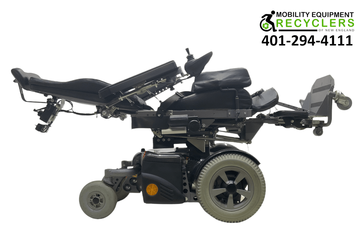 permobil black chairman 2k power wheelchair recline and power legs